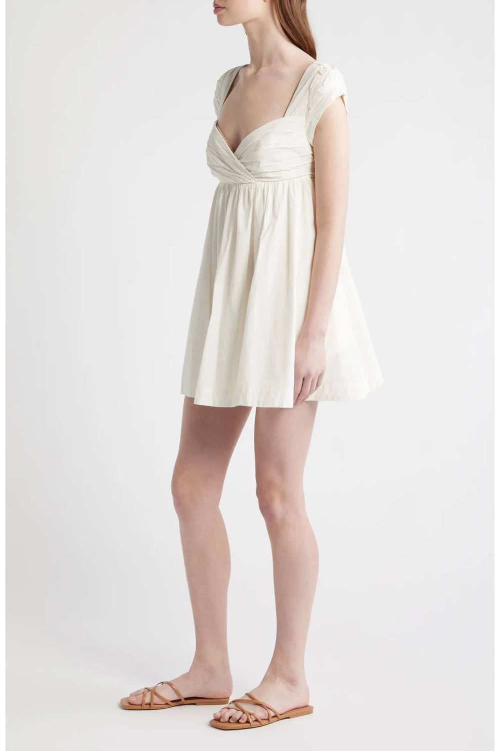 Free People - Raven Open Back Babydoll Minidress