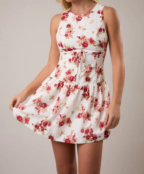 Le Lis - OPEN BACK LOW WAIST MINI DRESS