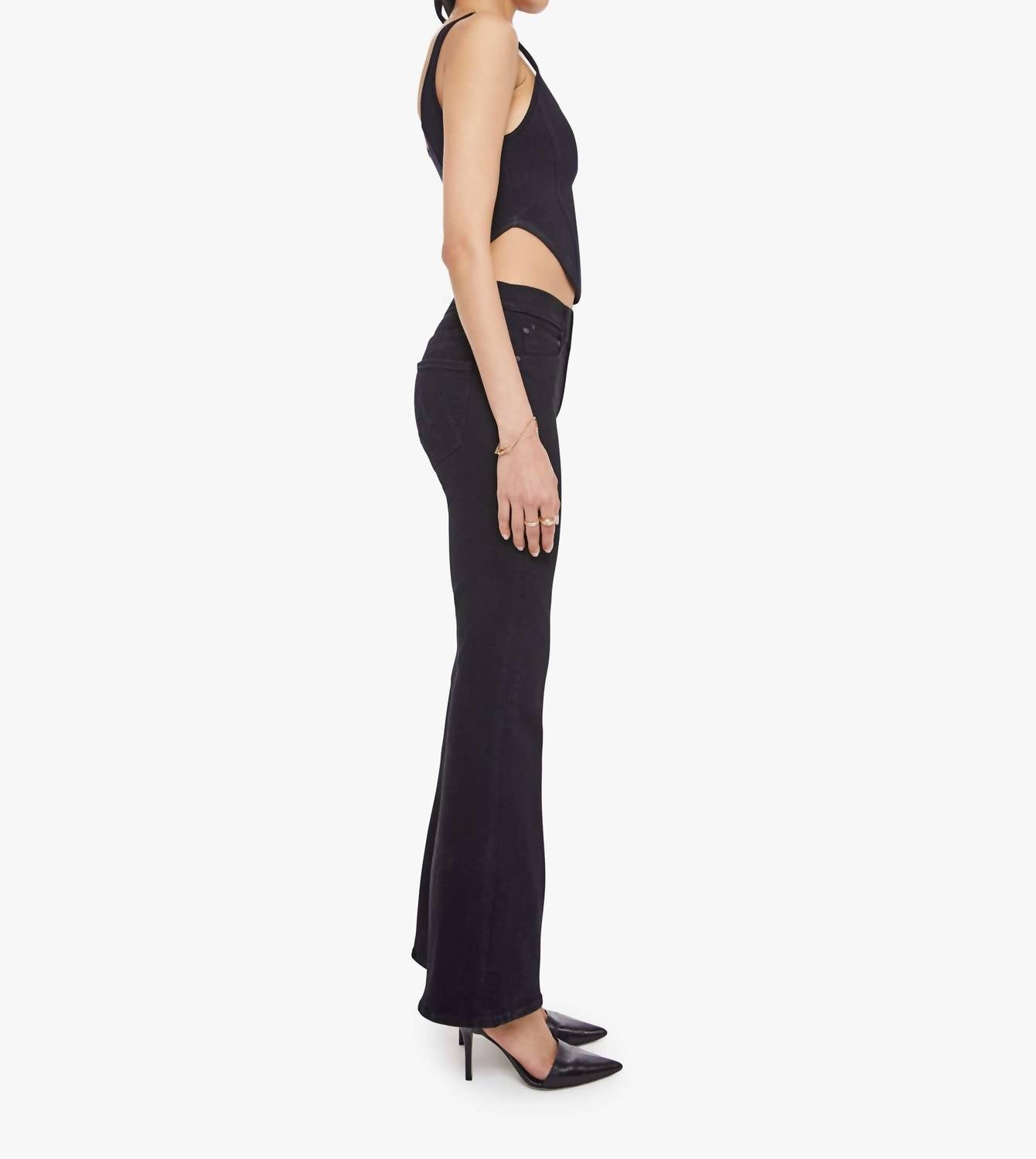 Mother - WEEKENDER FLARED LEG JEANS