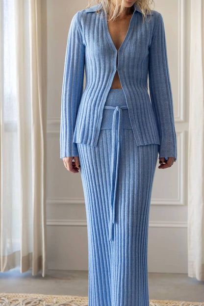 Guest In Residence - Breezy Ribbed Cardigan