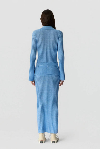 Guest In Residence - Lia Ribbed Maxi Skirt
