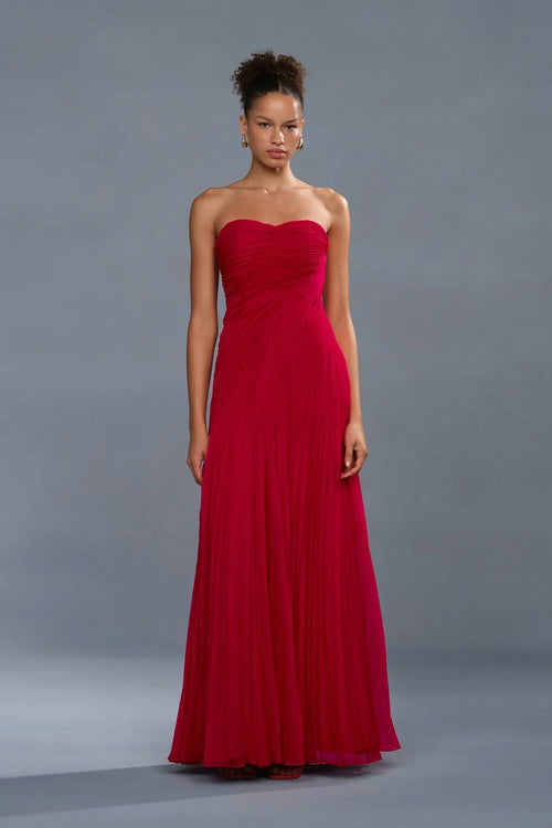 Amur - ELEA PLEATED GOWN