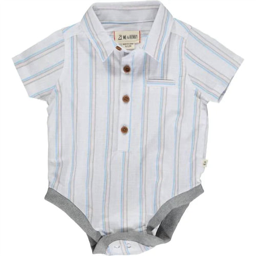 Me & Henry - Kid's Helford Woven Onesie