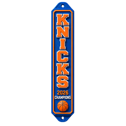 NY Knicks 2026 Championship Mezuzah Cover (Letters) (Limited Pre-Order)