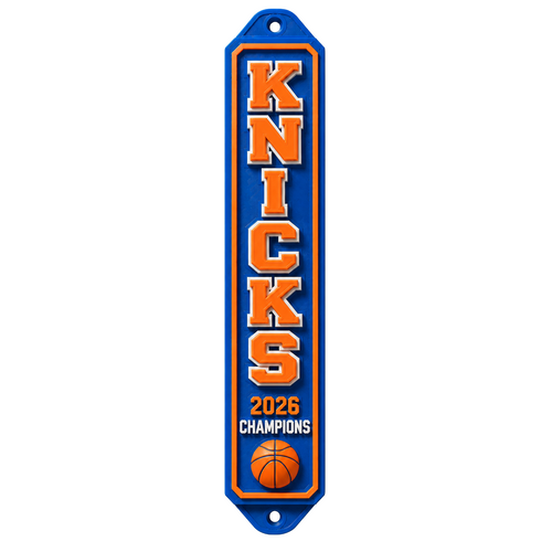 NY Knicks 2026 Championship Mezuzah Cover (Letters) (Limited Pre-Order)