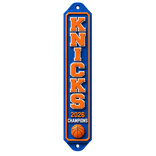 NY Knicks 2026 Championship Mezuzah Cover (Letters) (Limited Pre-Order)