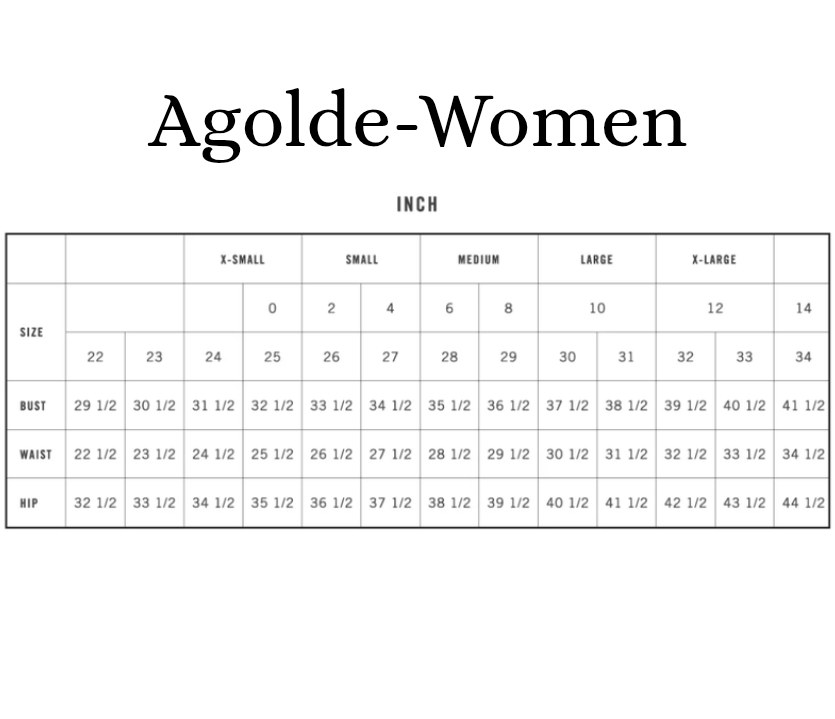 Agolde - Kiera Wide Leg Jeans