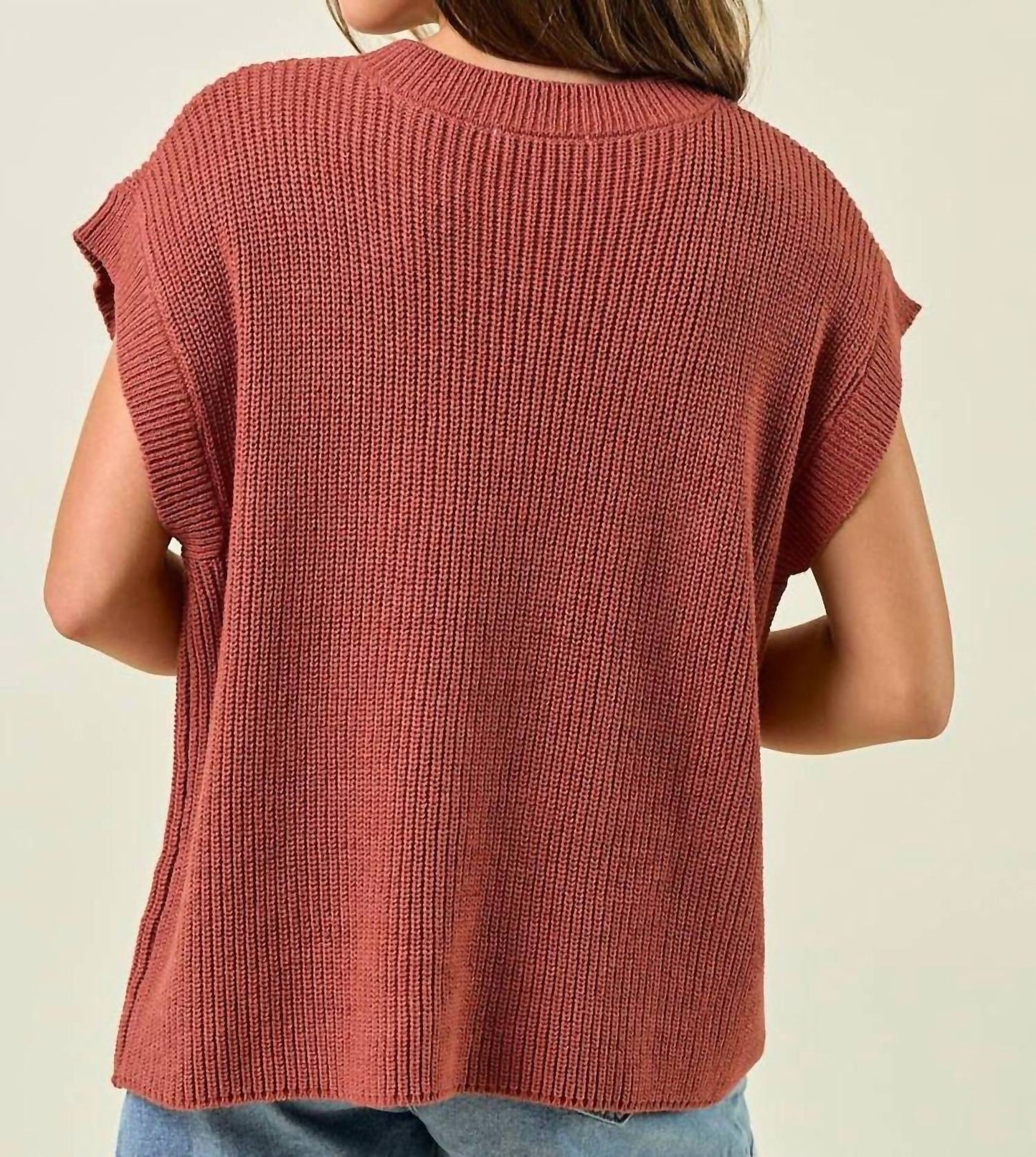 Doe And Rae - Western Horseshoe Sweater Vest