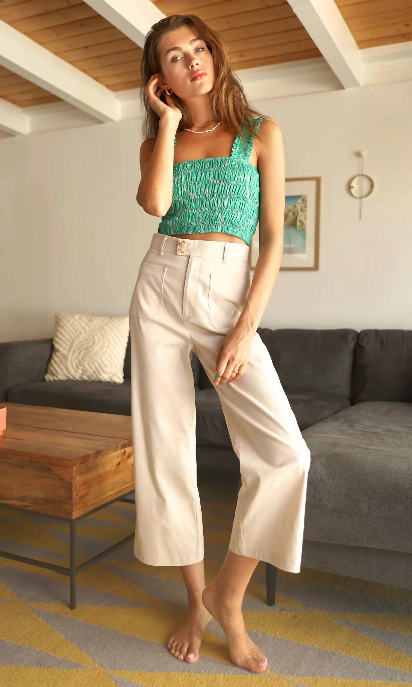 Greylin - Luana Crop Pant