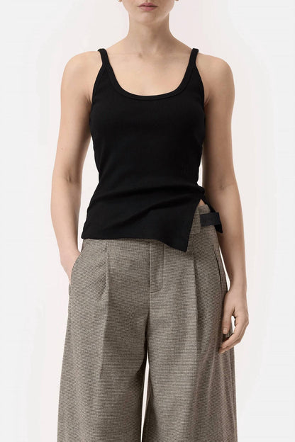 Closed - Tank Top With Slit