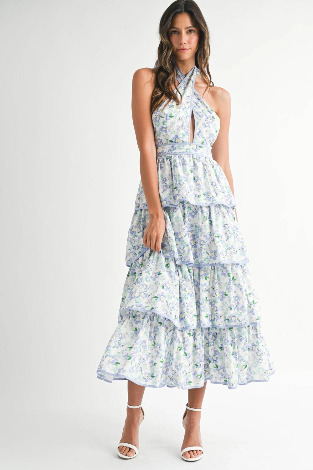Mable - Floral Midi Dress