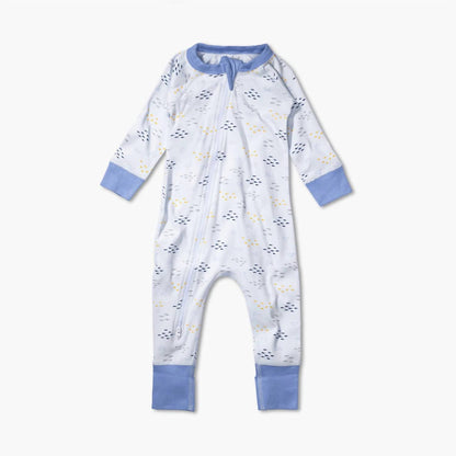 BABY ZIP ROMPER