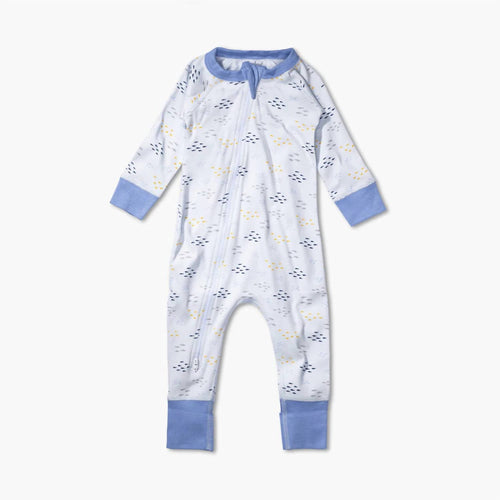 BABY ZIP ROMPER