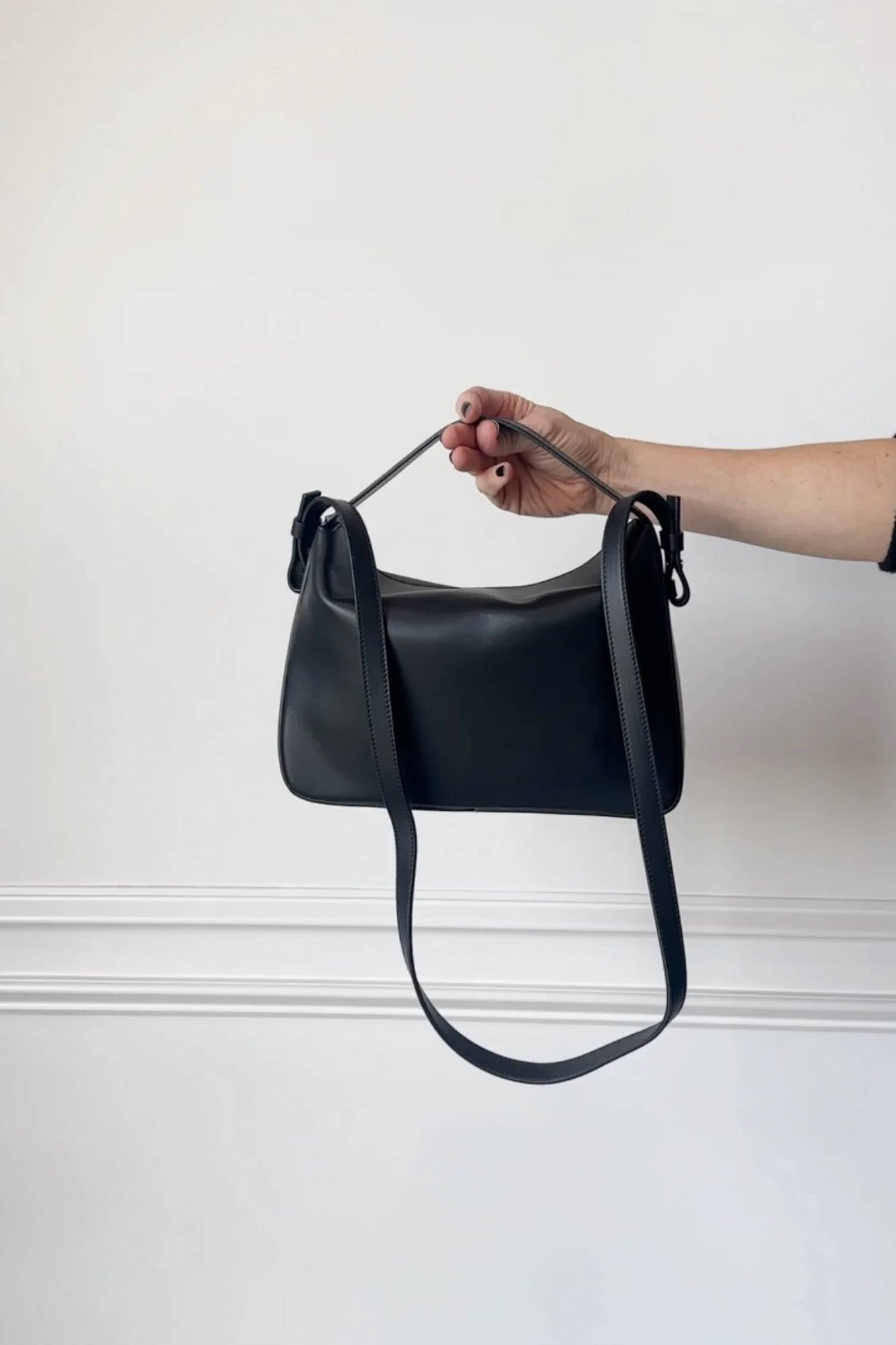 Aesther Ekme - Women's Handbag Soft Baguette Crossbody Bag