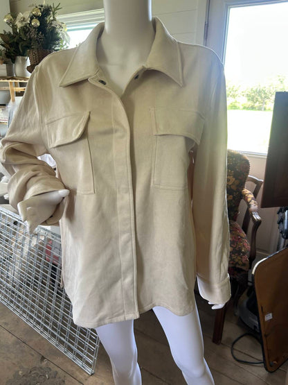 Mystree - Women's Suede Shacket
