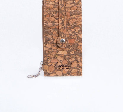Kork Goods - Women's Cork Credit Card Zipper Wallet