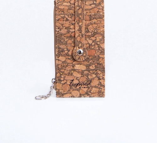 Kork Goods - Women's Cork Credit Card Zipper Wallet