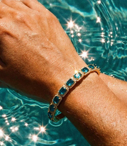 Marlyn Schiff - Women's Gemstone Cuff Bracelet