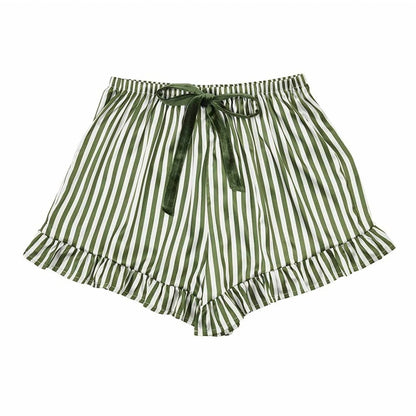 Bella Sleep + Spa - Women's Button Up Top And Pajama Short Set