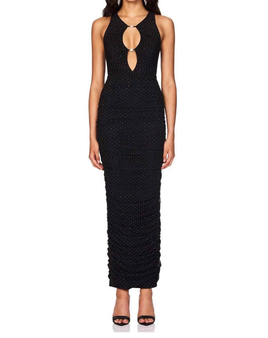 Nookie - Crystal Halter Maxi Dress