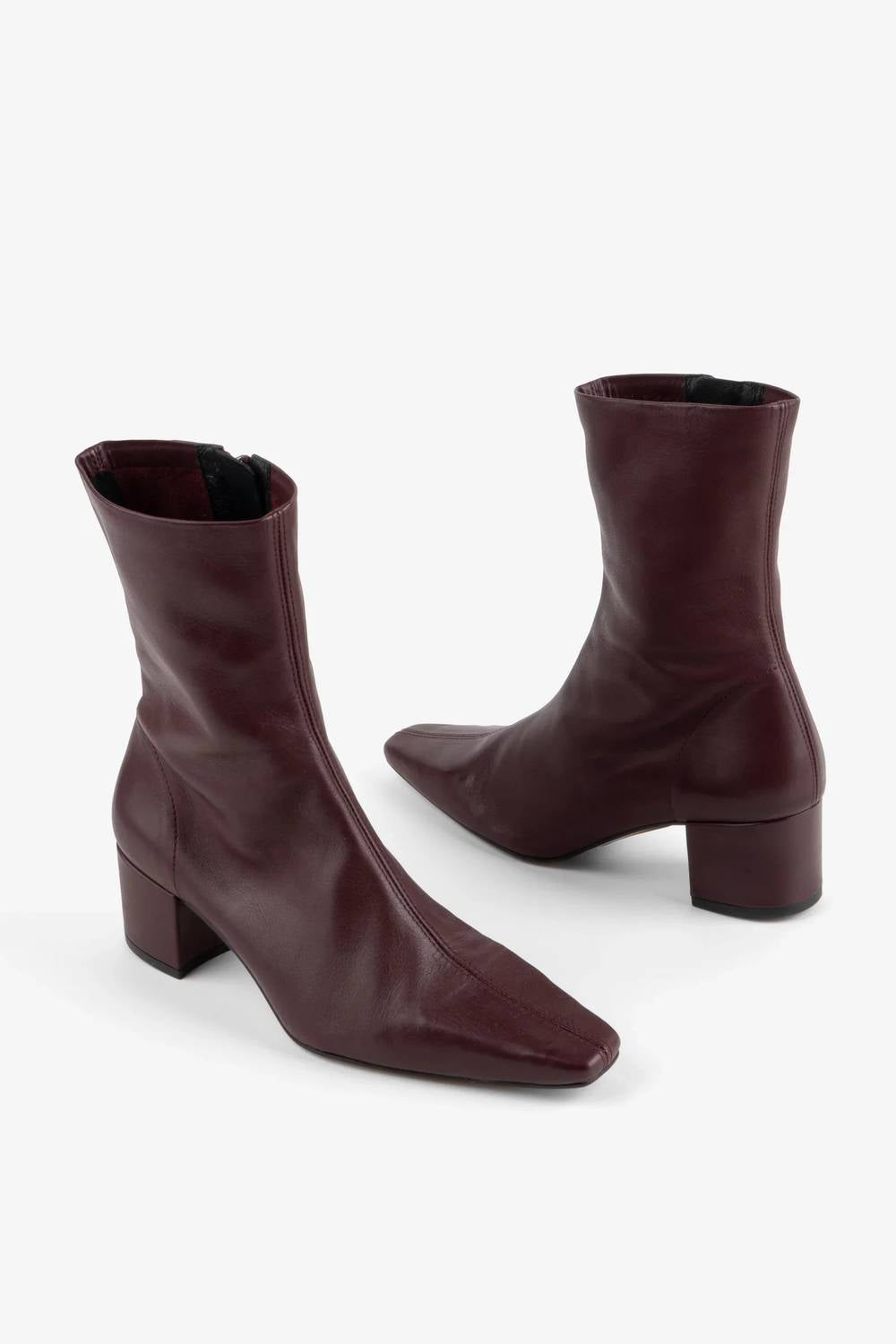 Intentionally Blank - Women's Leather Carlton Heeled Mid Boot