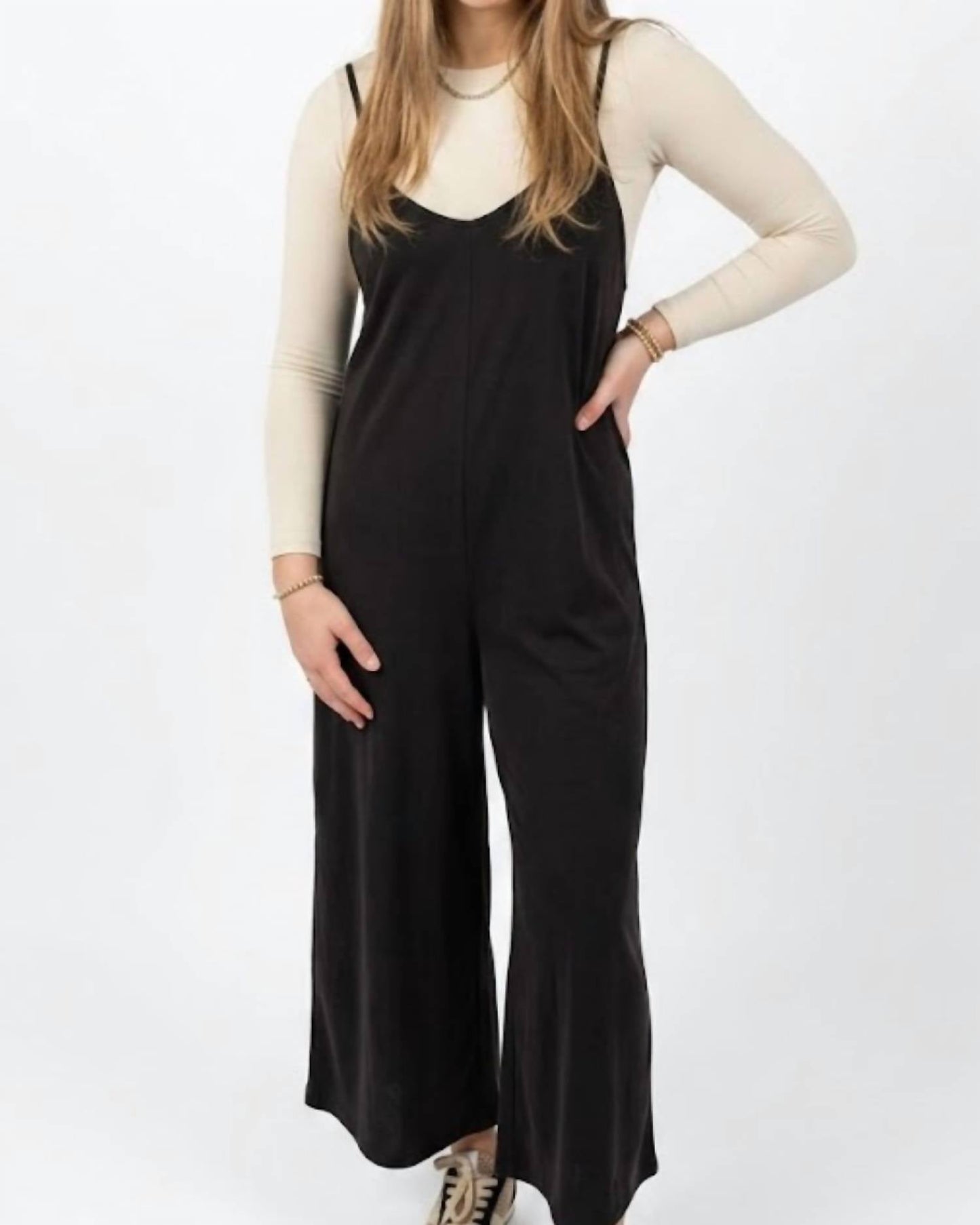 Mystree - MODAL CAMI BAGGY JUMPSUIT