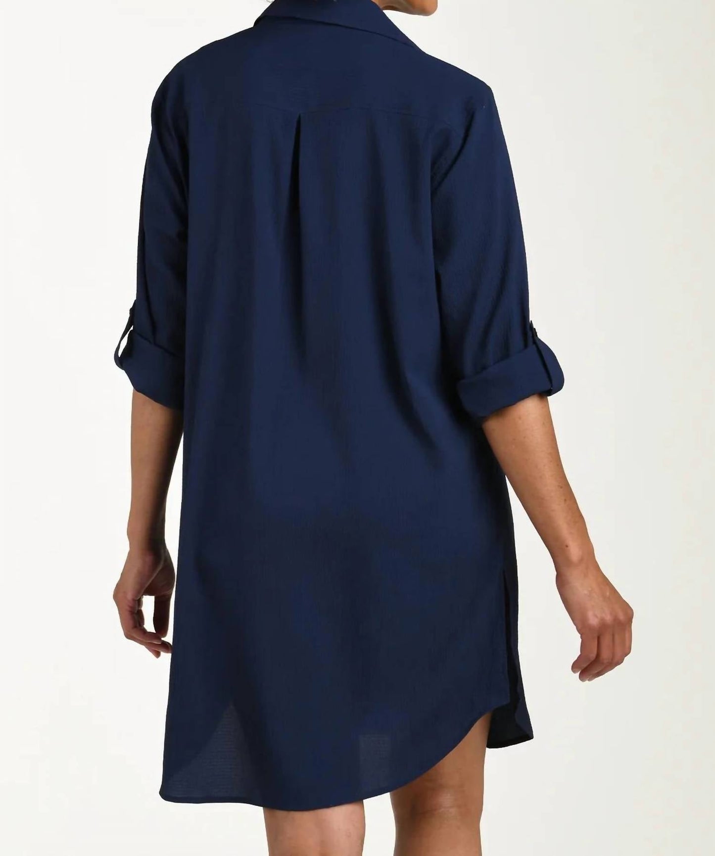 Maxine Of Hollywood - Woven Covers Button Down Tunic