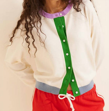 Frnch - Patrick Colorblock Cardigan