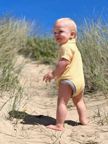 Boy's Helford Woven Onesie