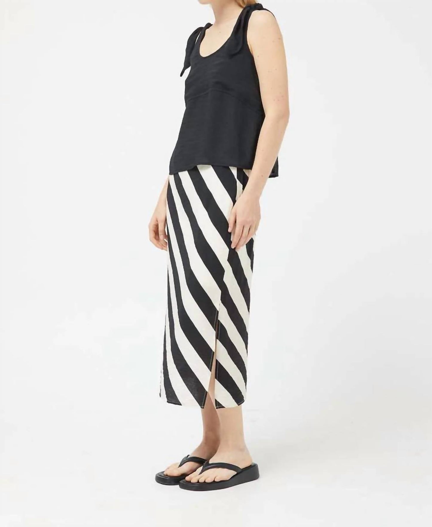 Compania Fantastica - Textured Crepe Top