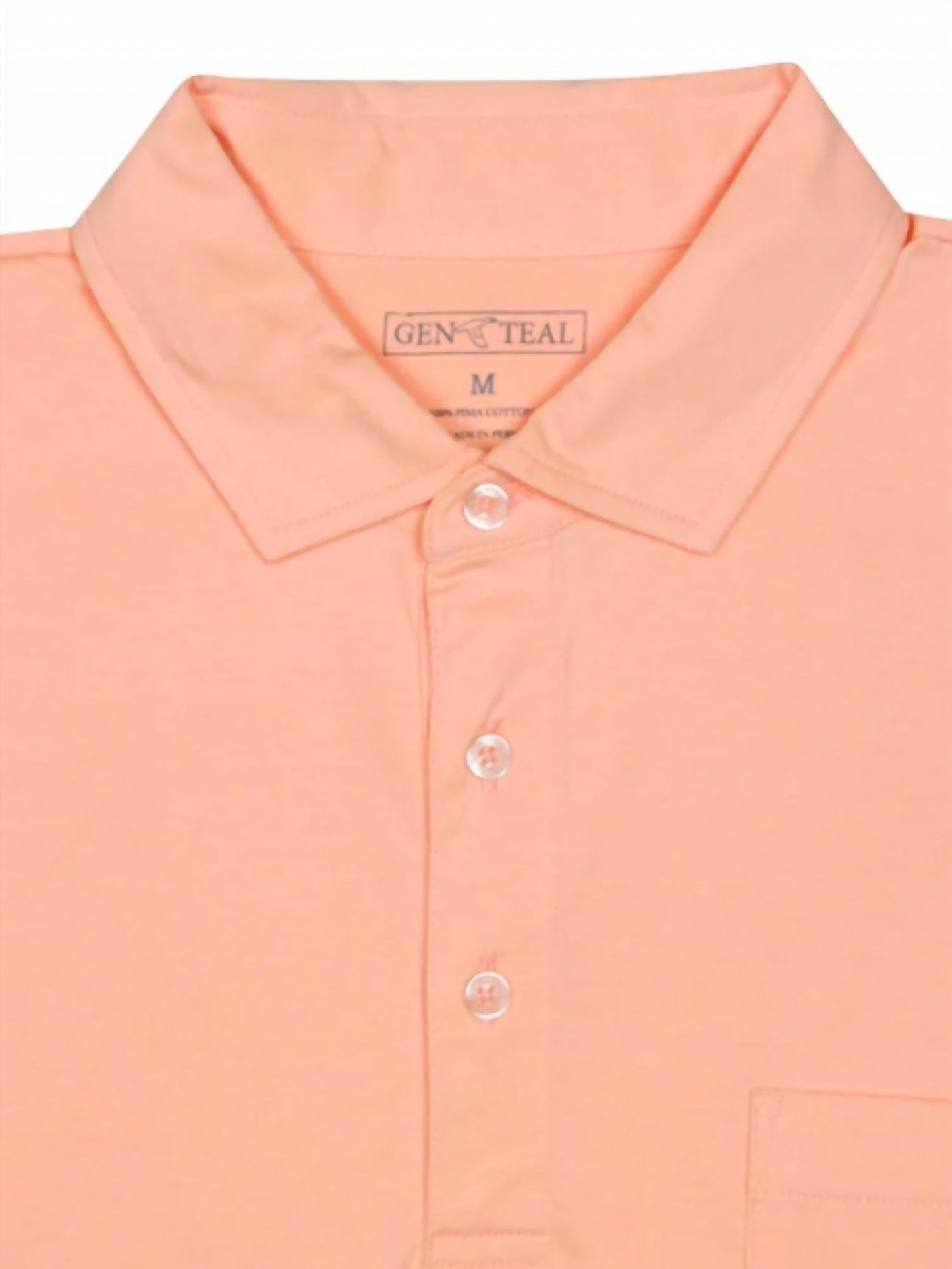 Genteal - Men's Easton Pima Cotton Polo