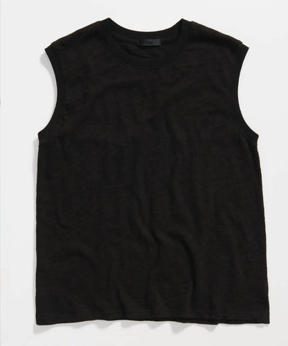 Atm - Slub Jersey Sleeveless Schoolboy Tee