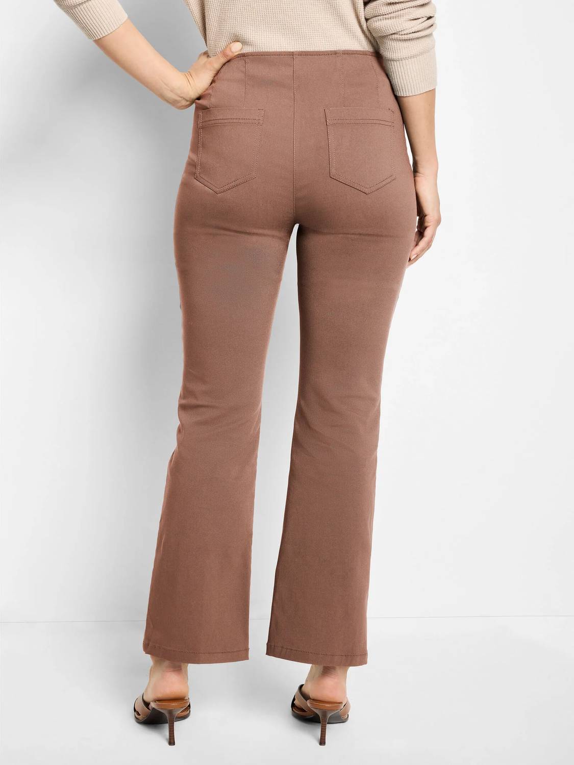 Nic + Zoe - Plaza Demi Boot Cotton Bi-stretch Pants