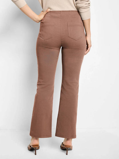 Nic + Zoe - Plaza Demi Boot Cotton Bi-stretch Pants