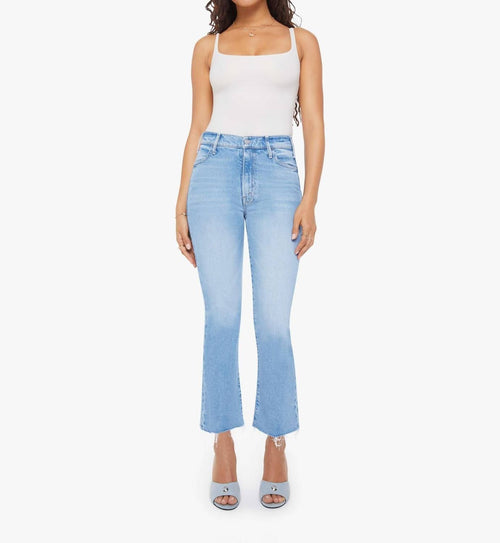 Mother - Lil Hustler Ankle Fray Jeans - Petite