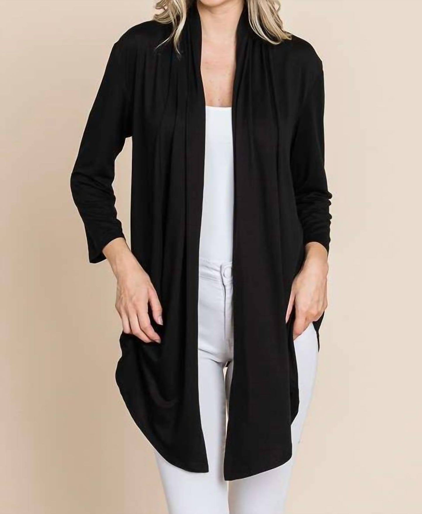 Culture Code - Open Front Cardigan