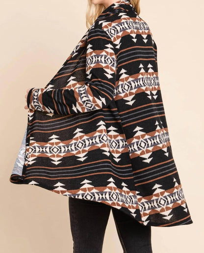 Bombom - Calgary Western Open Front Cardigan