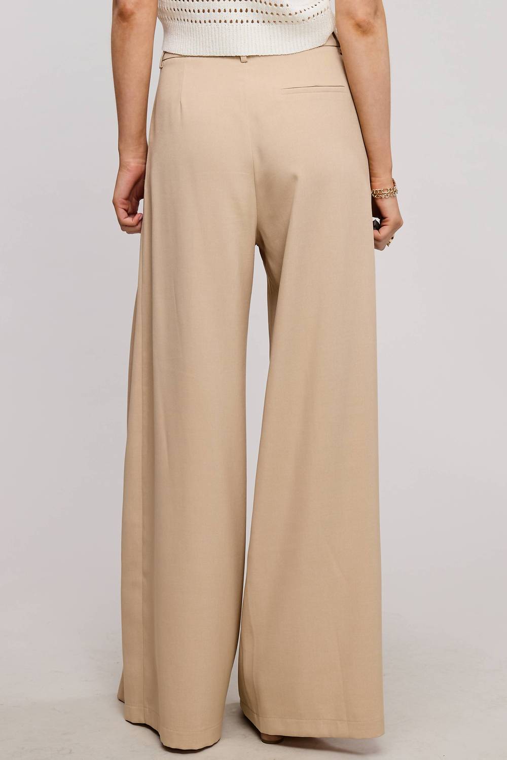 Mimosa - Sloan Wide Leg Pleated Trousers