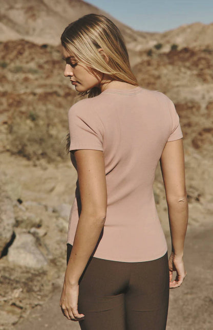Alp N Rock - Maisie Short Sleeve Henley Shirt