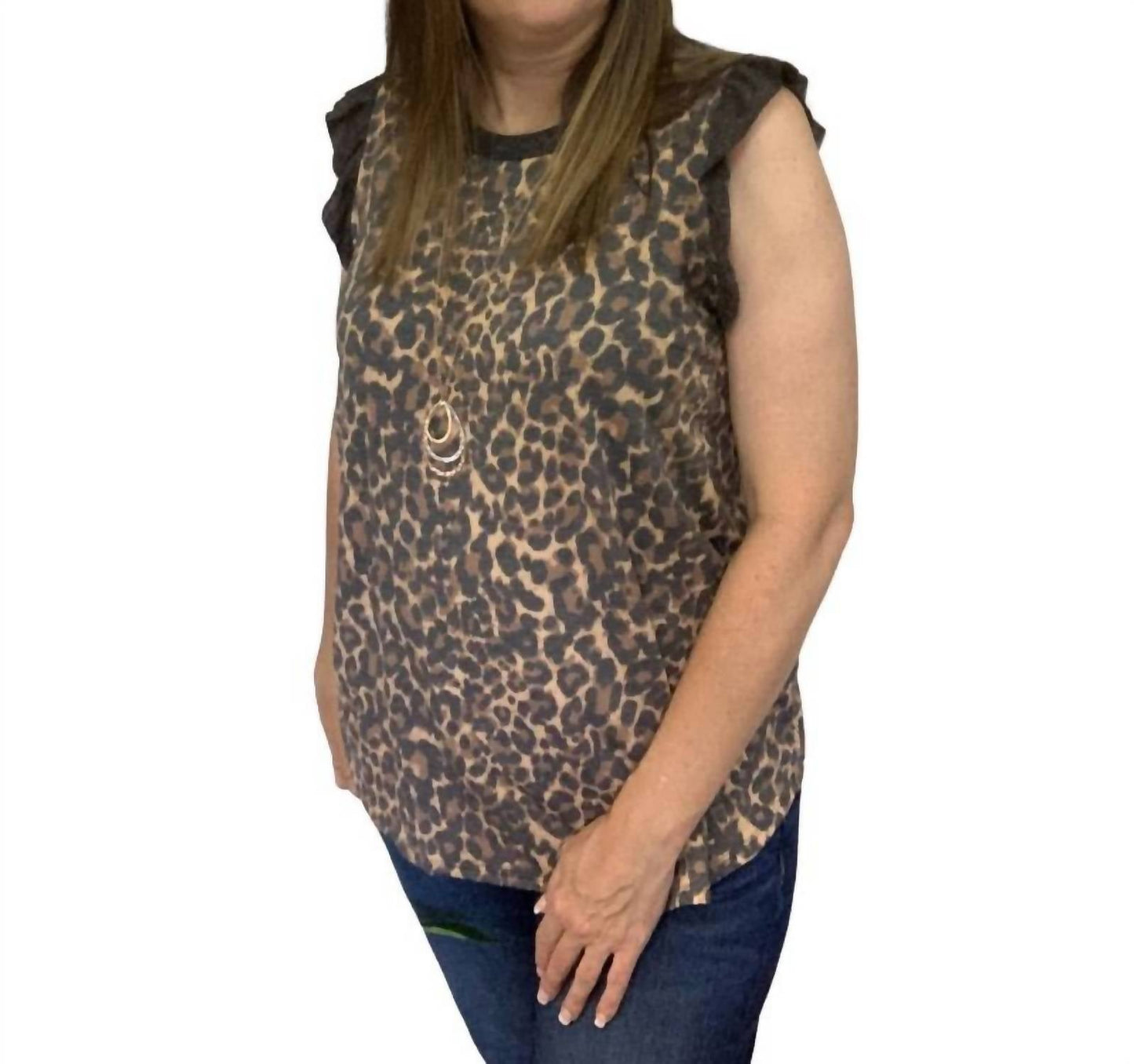 Ces Femme - Animal Print Blouse