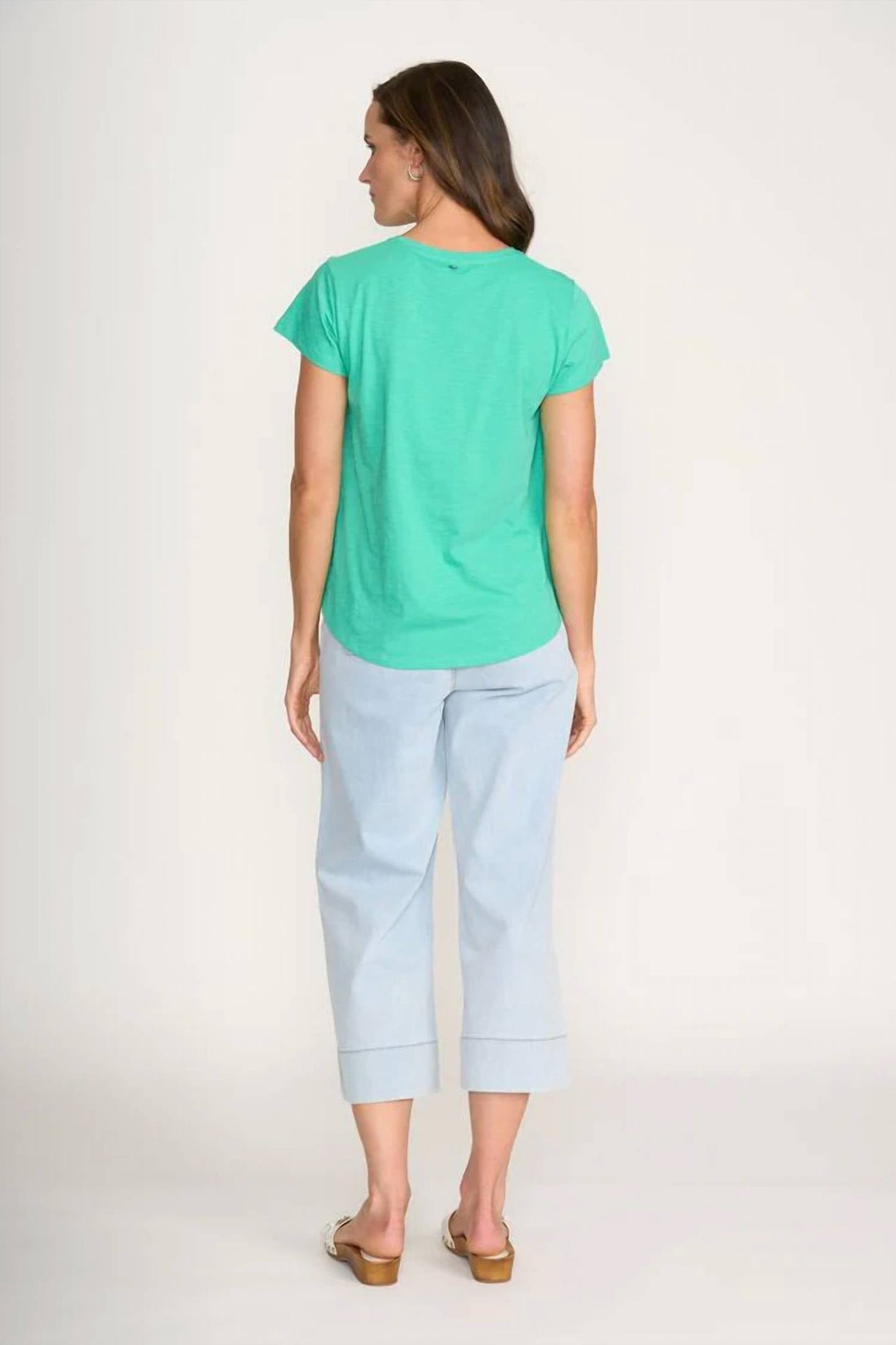 Foil - Short Sleeved V-neck Tee