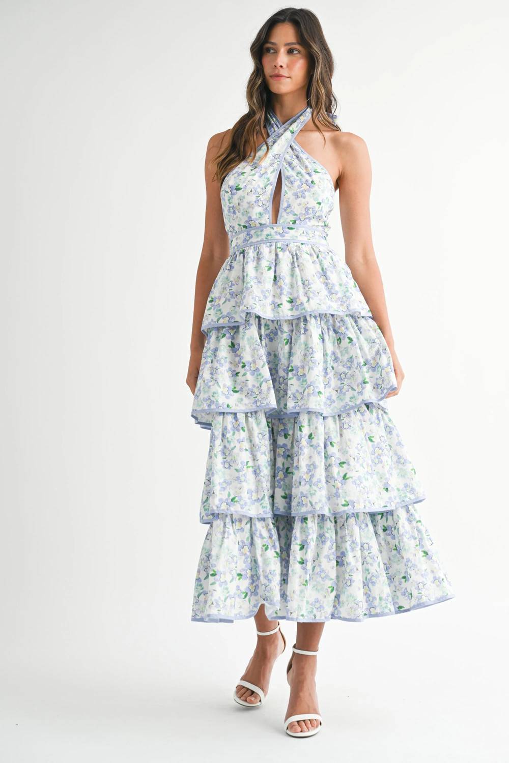 Mable - Floral Midi Dress