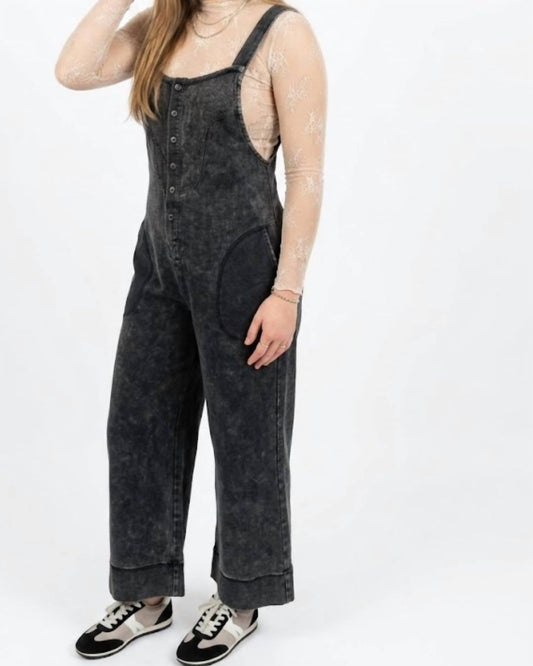 Mystree - WASHED THERMAL JUMPSUIT