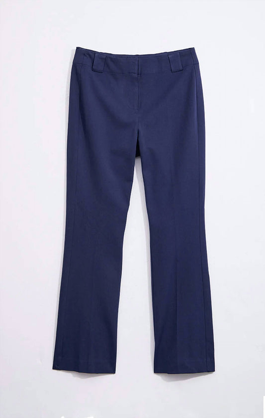 Nic + Zoe - Women's Plaza Demi Boot Cut Cotton Bi-stretch Pants