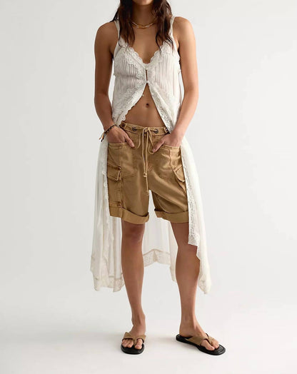 Free People - Frankie Washed Shorts