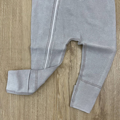 Kid's Waffle Zip Romper