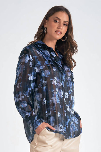 Elan - Floral Blouse