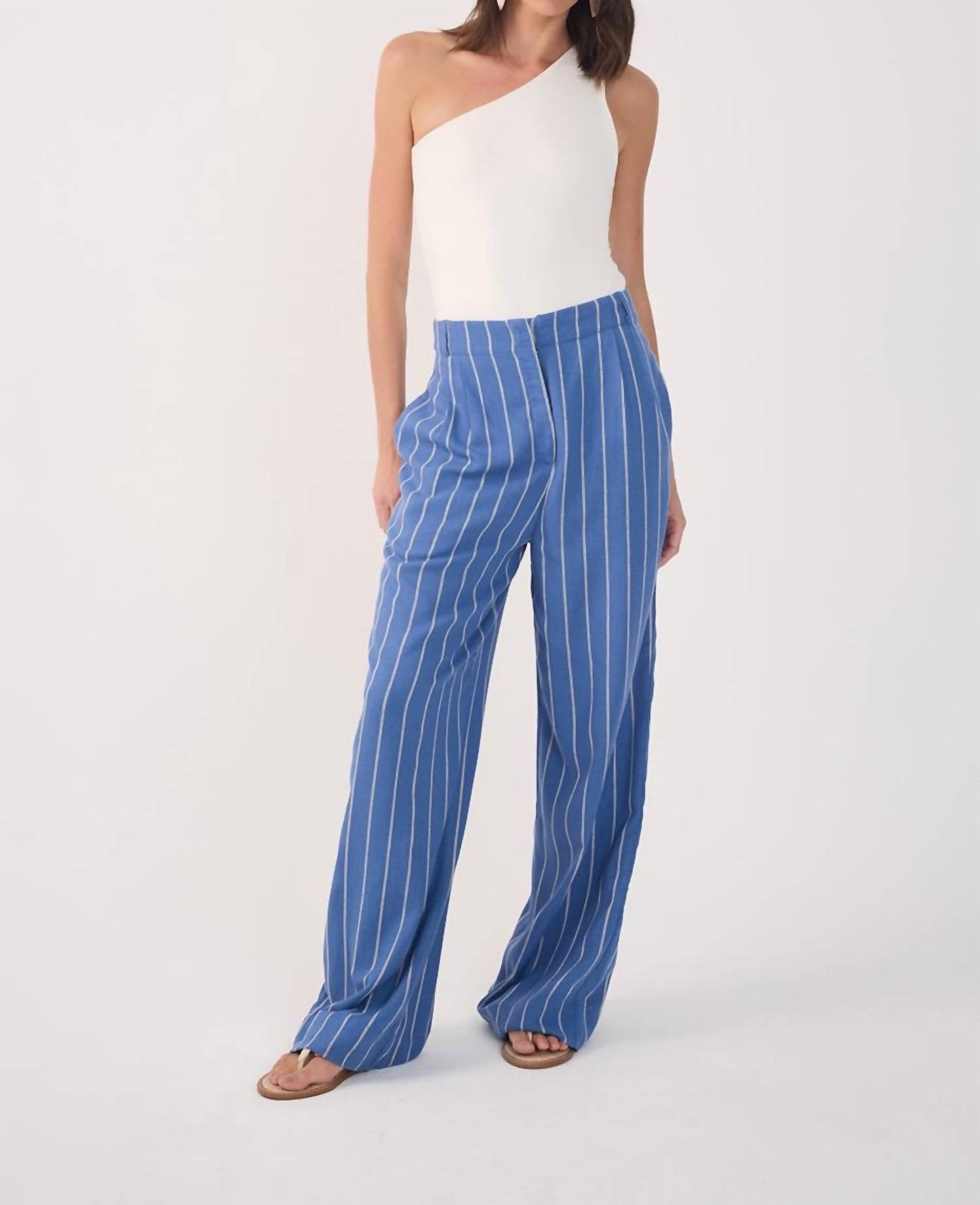 Dress To - Iris Stripe Trousers