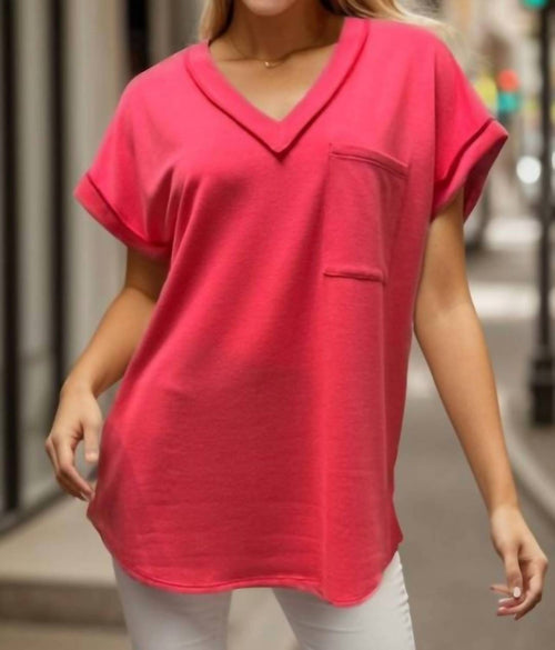 Heimish Usa - Women's V-neck Top
