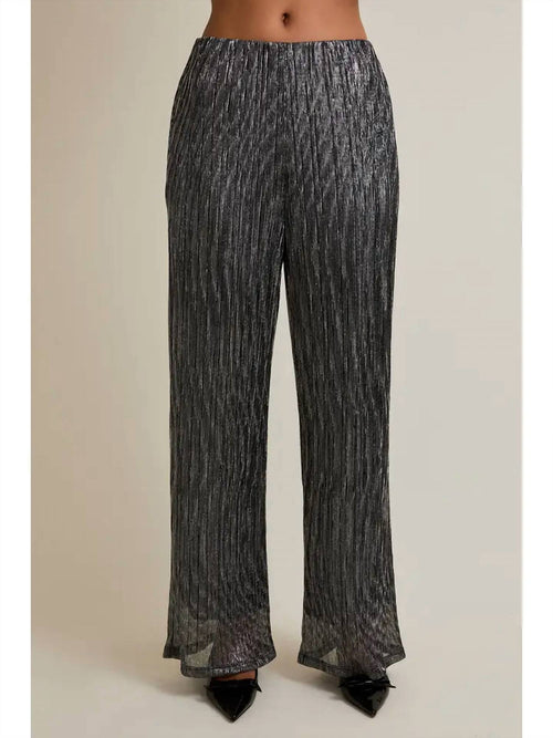 Gilli - Metallic Wide Leg Pants